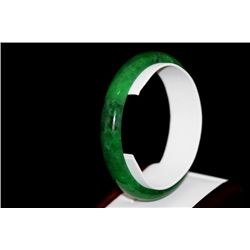 CHINESE GREEN JADE BIG BANGLE