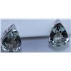 Image 1 : 27.00 CTW GREEN AMETHYST EARRING .925 STERLING SILVER