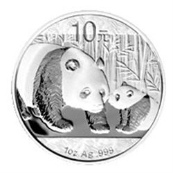 Chinese Silver Panda One Ounce 2011