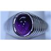 Image 1 : 32.10 CTW AMETHYST RING .925 STERLING SILVER