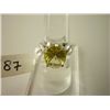 Image 1 : 19.75 CTW LEMON TOPAZ RING .925 STERLING SILVER