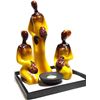 Image 1 : DECORATIVE YELLOW WOMEN CANDLE SET