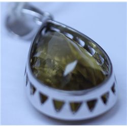 39.90 CTW CITRINE PENDANT .925 STERLING SILVER