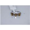 Image 1 : 12.25 CTW YELLOW SAPPHIRE AND DIAMOND RING .925 STERLIN