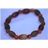 Image 1 : 71.85 CTW MULTICOLOR JADE BEAD BRACELET