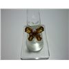 Image 1 : 25.00 CTW CITRINE RING .925 STERLING SILVER