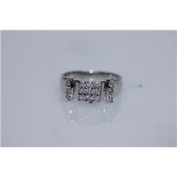 15.23   CZ RING .925 STERLING SILVER