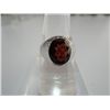 Image 1 : 26.75 CTW GARNET RING .925 STERLING SILVER