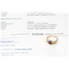 Image 2 : 10k gold 3.24 carat burmese ruby and  yellow