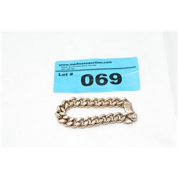 Estate mens bracelet signed cora