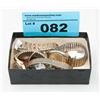 Image 1 : Box of assorted wrist watches and one silver