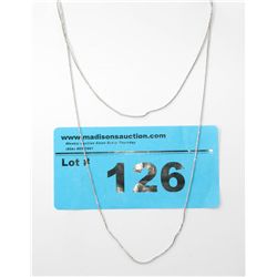 Sterling silver necklace