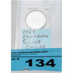 1964 canadian silver dollar