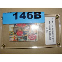 Rare 1903-05 Imperial Tobacco mail carriers& stamp