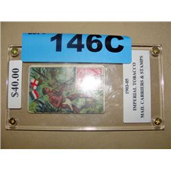 Rare 1903-05 Imperial Tobacco mail carriers& stamp