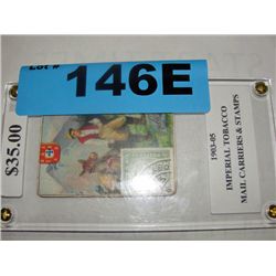 Rare 1903-05 Imperial Tobacco mail carriers& stamp