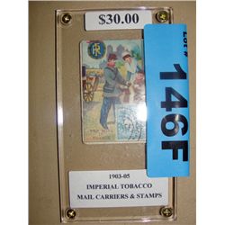 Rare 1903-05 Imperial Tobacco mail carriers& stamp