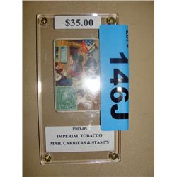 Rare 1903-05 Imperial Tobacco mail carriers& stamp