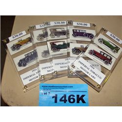 5 Rare 1924 Imperial Tobacco Motor cars collector
