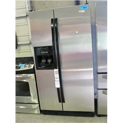 Whirlpool stainless steel 2 door fridge