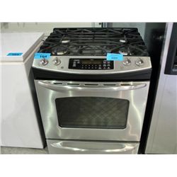 GE stainless steel gas stove