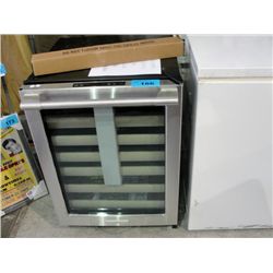 Electrolux icon stainless steel front wine fridge