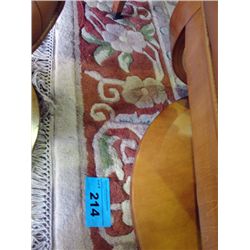 Approx 8F by 12F british indian area rug