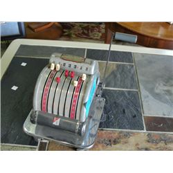 vintage cheque writer machine