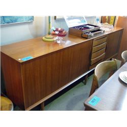 Midcentury Danish modern teak sideboard/ credenza