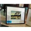 Image 1 : Framed original water color painting signed