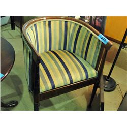 Mahogany club chair circa 1800s