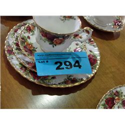 31pcs of royal albert bone china england tea cups
