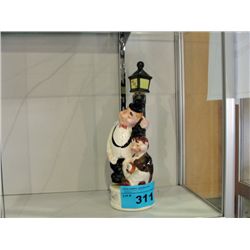Musical ceramic liqour decanter
