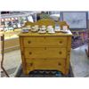 Image 1 : Mid to late 1800s maple 3 drawer dresser