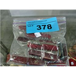 Bag of assorted knives