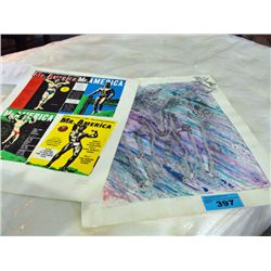 Mister america collage and an old limited edition