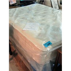 Double size mattress and boxspring set