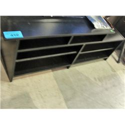 Black TV stand