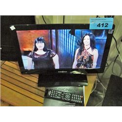 Insignia 19" LED TV with remote
