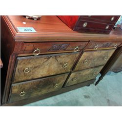 Turn of the last century mahogany 6 drawer dresser