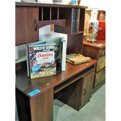 computer desk with hutch