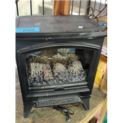 Electra log electric fireplace