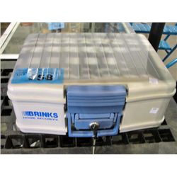 Brinks home security fire proof box