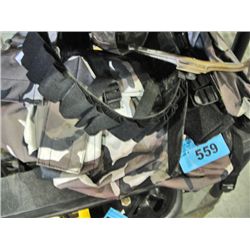 Hunters vest and bullet belt