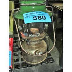 Coleman collectors chrome and green lantern