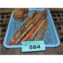 One blue basket of boaring bit