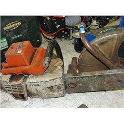 Stihl steel/ concrete saw