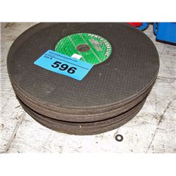 Lot of 24 power ahbresive concrete cutting blades