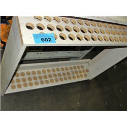 Fishing rod/ golf club display stand