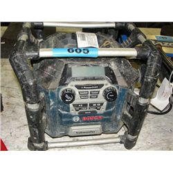 Bosch work site stereo